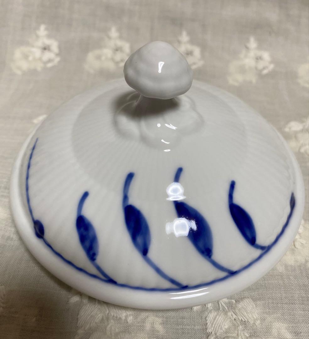 ロイヤルコペンハーゲン ブルーフルーテッドメガ　クッキージャー