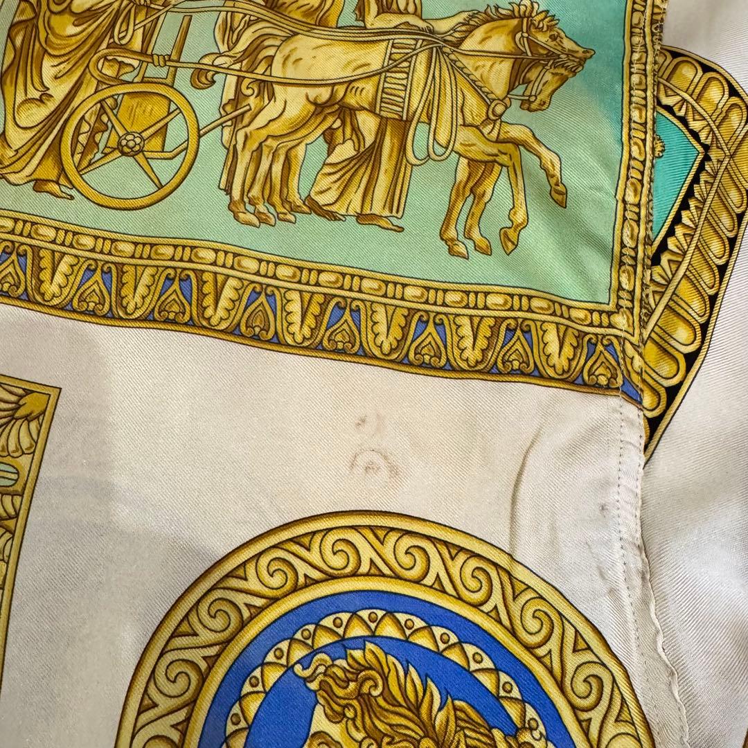 ヴェルサーチ V2 by versace 総柄シルクシャツ