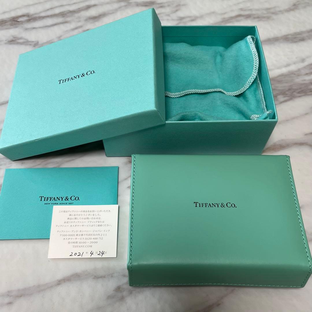 ティファニー　ブルーボックス　レザー　小物入れ