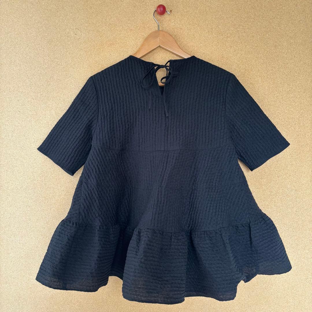 yori ヨリ フクレティアードブラウス 38