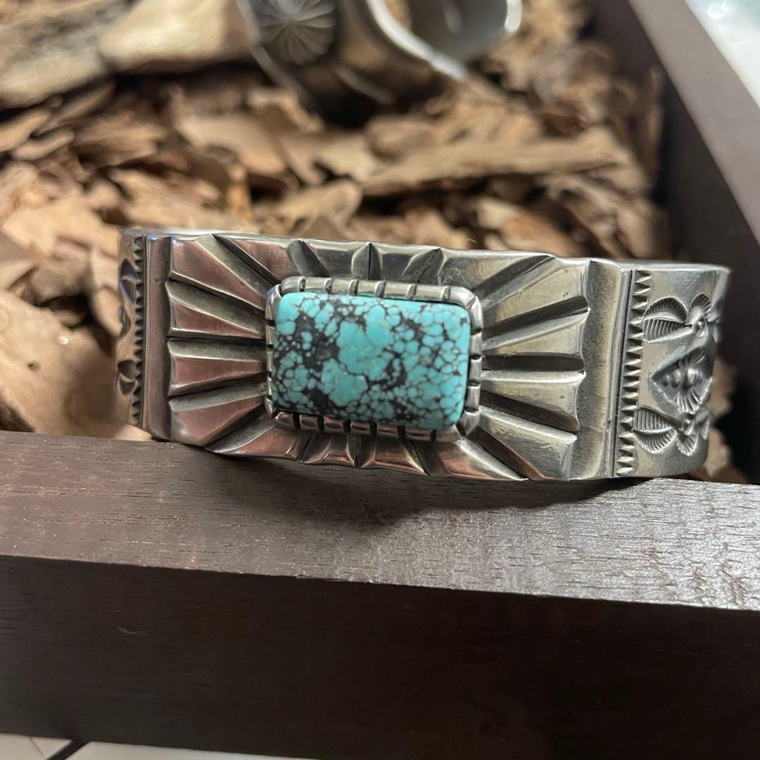 坂*鉾様 サンバーストターコイズバングル