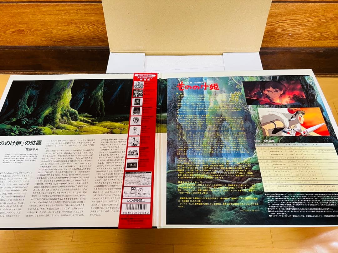 もののけ姫　宮崎駿直筆サイン入りレコード盤　エボシ御前　未使用品　廃盤品