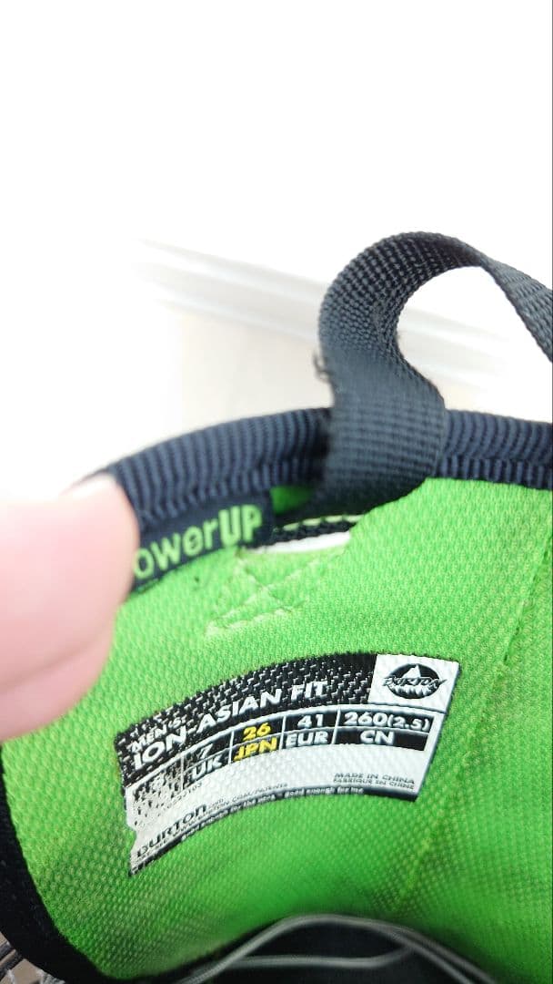 BURTON ION-ASIAN FIT 26 スノーボードブーツ