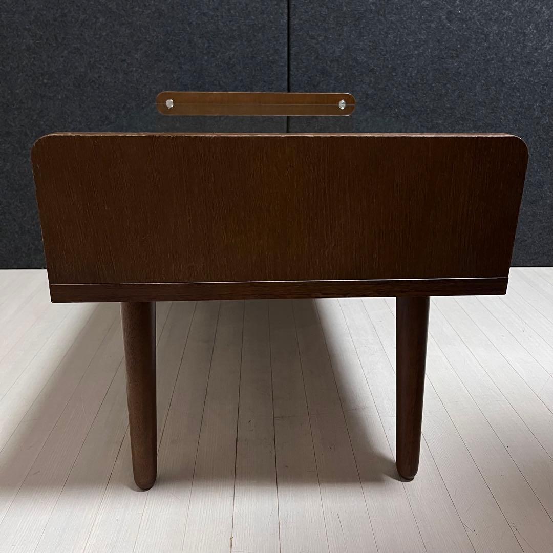 天然木　オーク材　Gigi ジジ　ガラステーブル　センターテーブル　アンティーク