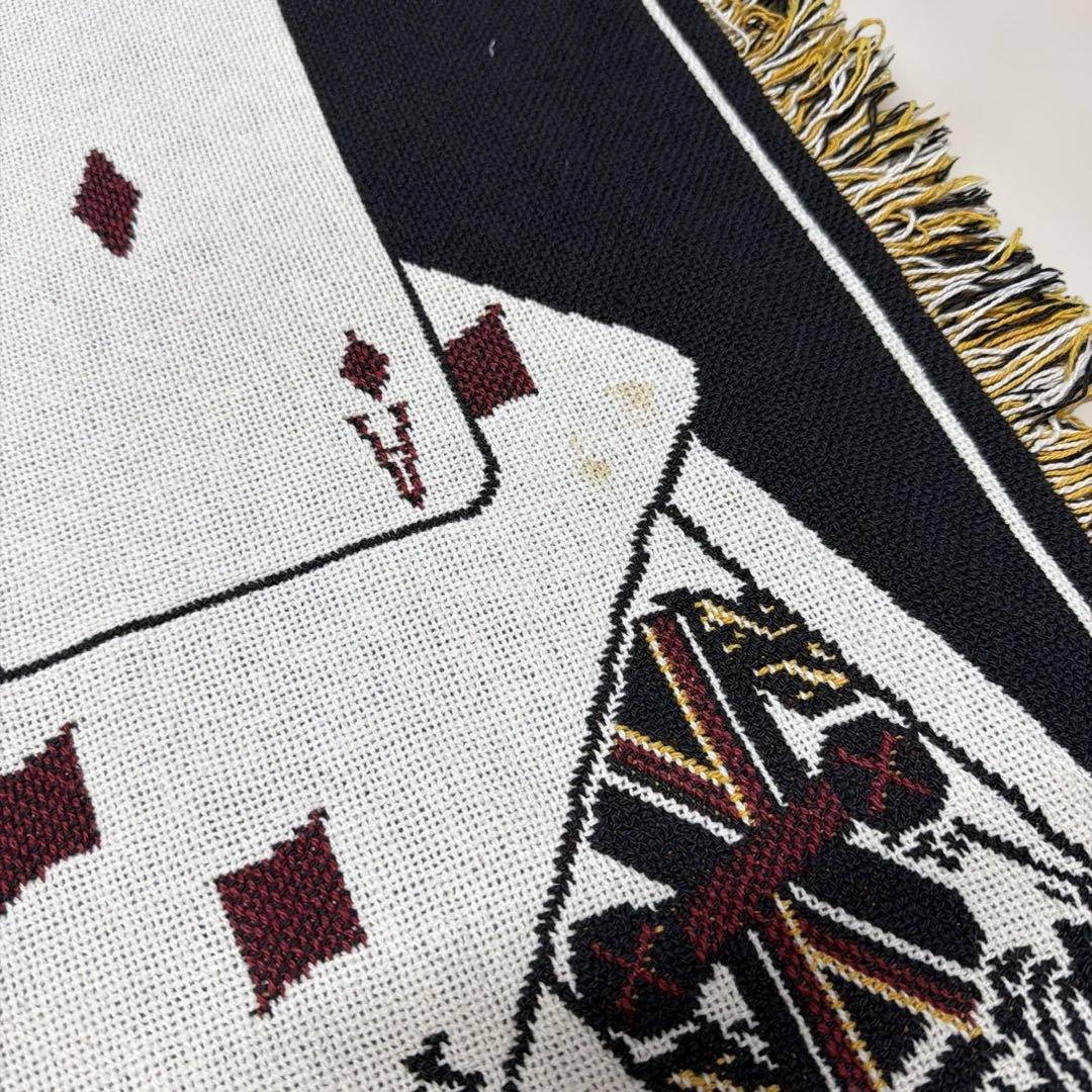 トランプ　マルチカバー　ソファカバー　ヴィンテージラグ　180x122