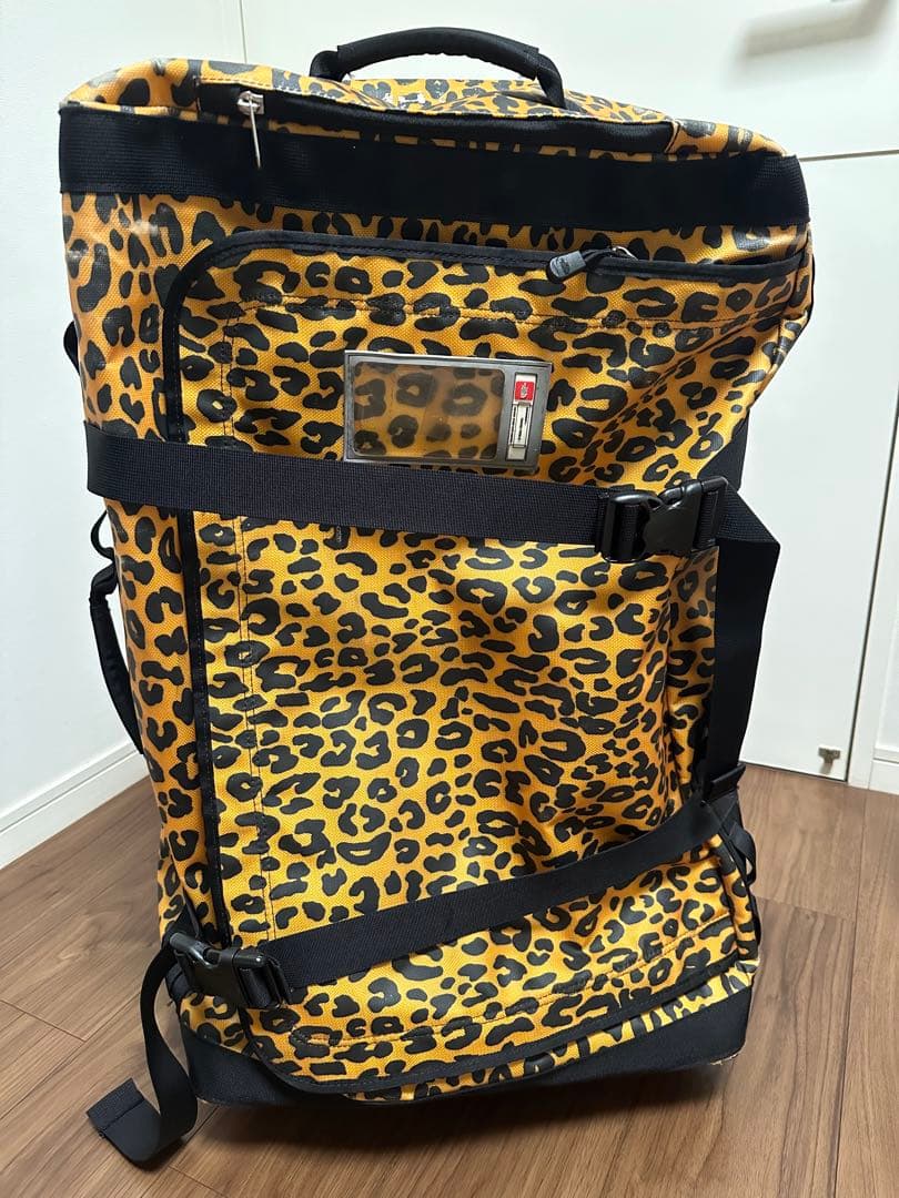 【Supreme × THE NORTH FACE】ヒョウ柄キャリーケース