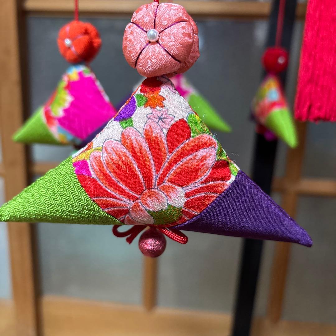 ひな祭　吊るし飾り5段