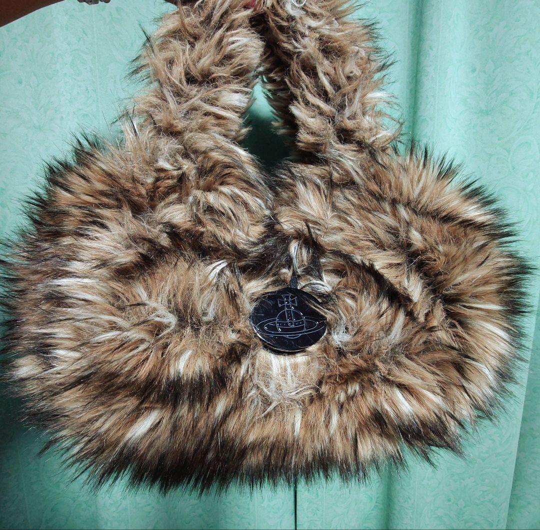 最終価格VivienneWestwoodファーbag ヴィヴィアンウエストウッド