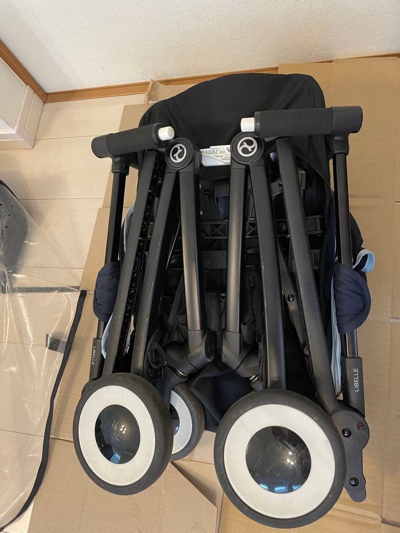 cybex Libelle 2023年モデル　純正レインカバー、シート付き