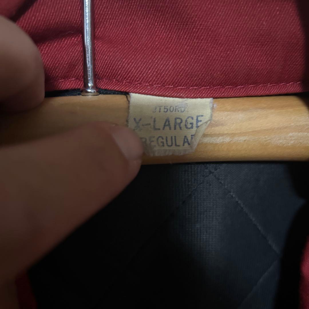 レアカラー talon ワインレッド ワークジャケット XL 赤 ボルドー