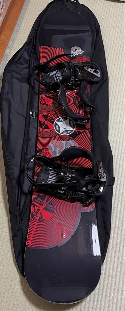 スノーボード　板　153 ローム　ロッカー　バートン　ビンディング　2点セット