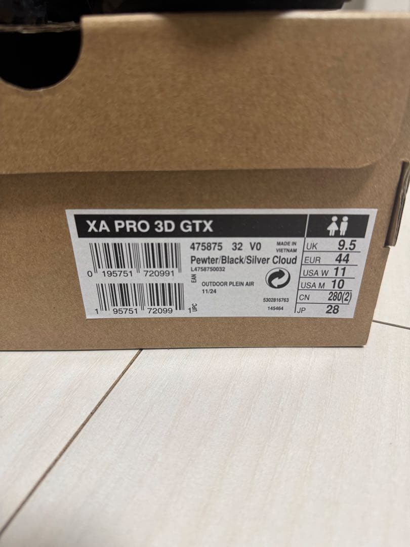 靴 SALOMON XA PRO 3D GTX