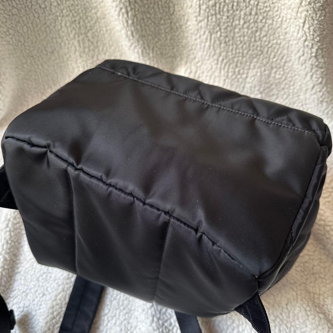 【極美品】MARY QUANT ジオメトリックキルトデイジーリュック