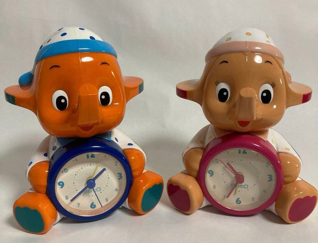 サトちゃん　サトコちゃん　目覚まし時計　ウェイクアップ　クロックセット