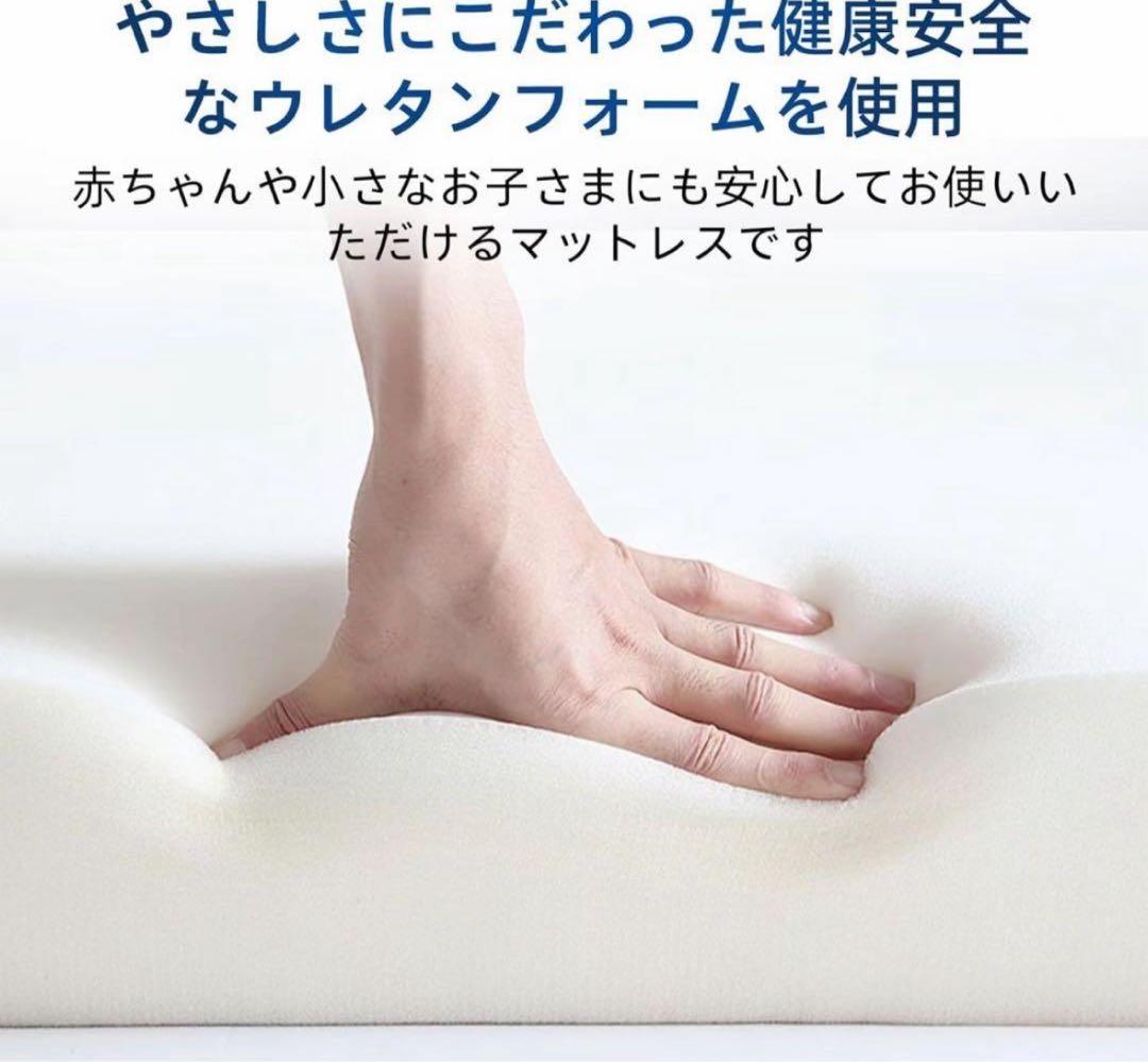 ✨️新品✨️三つ折りマットレス シングル グレー195長さx97幅x10厚みcm