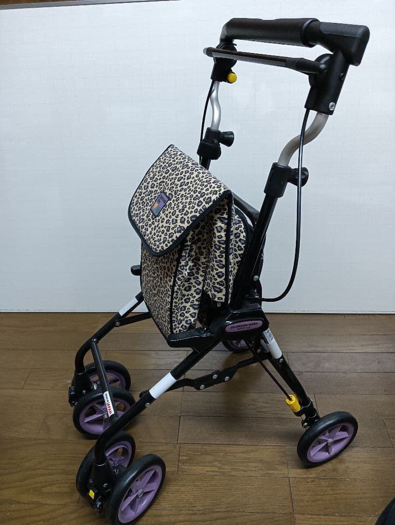 手押し車シルバーカー 軽量アルミフレーム