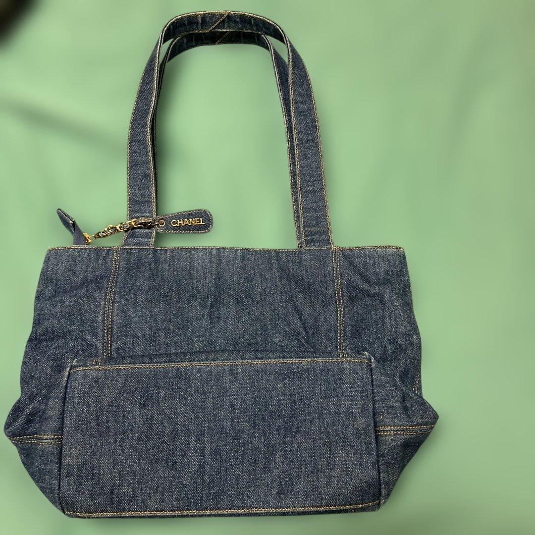 ビンテージCHANEL デニム トートバッグ