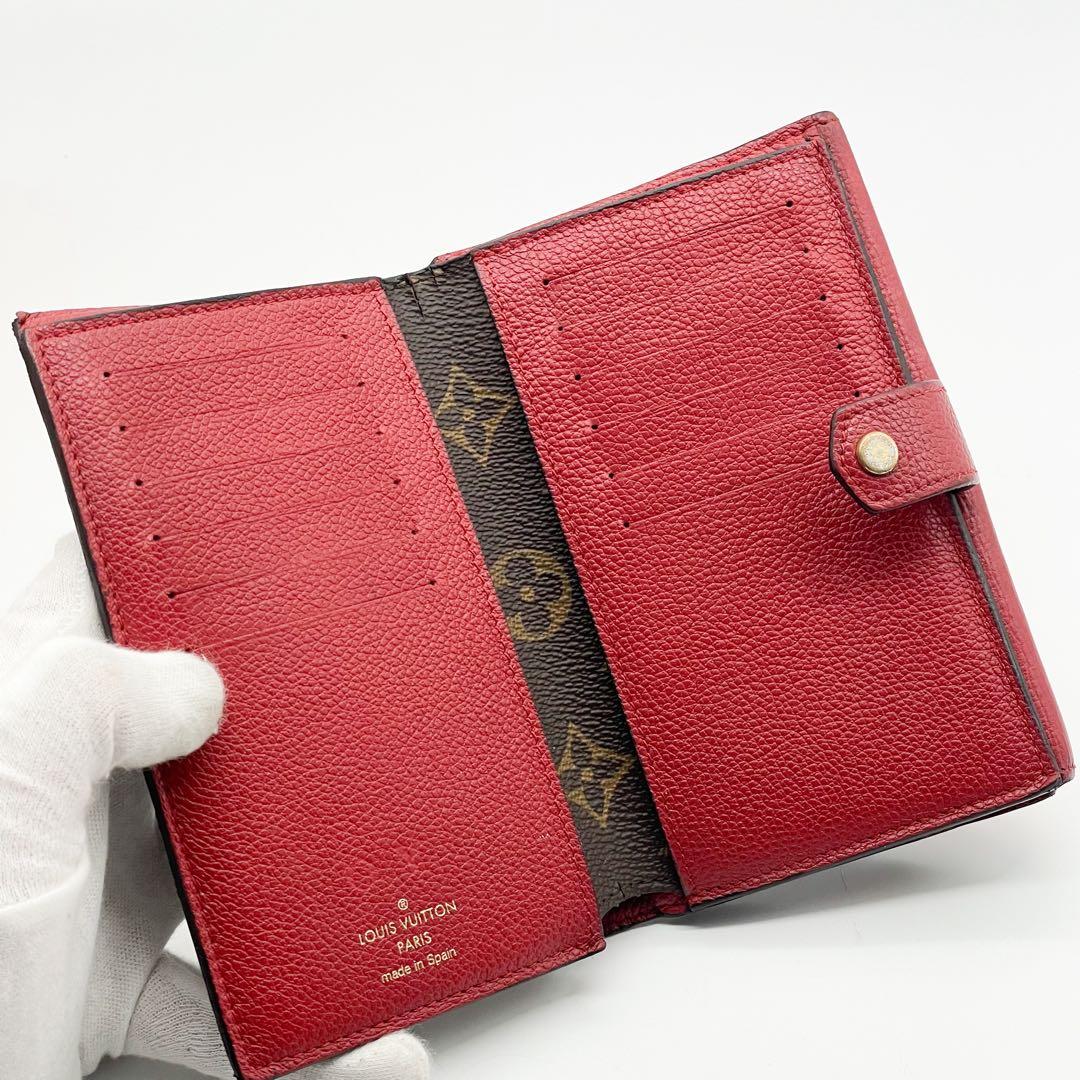 コンルイヴィトン　ポルトフォイユ　パラス　コンパクト モノグラム　2つ折り