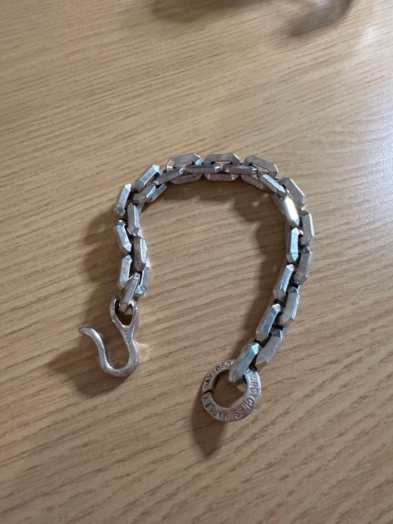 2点　シルバー925刻印　リンクチェーンブレスレット　ビンテージ