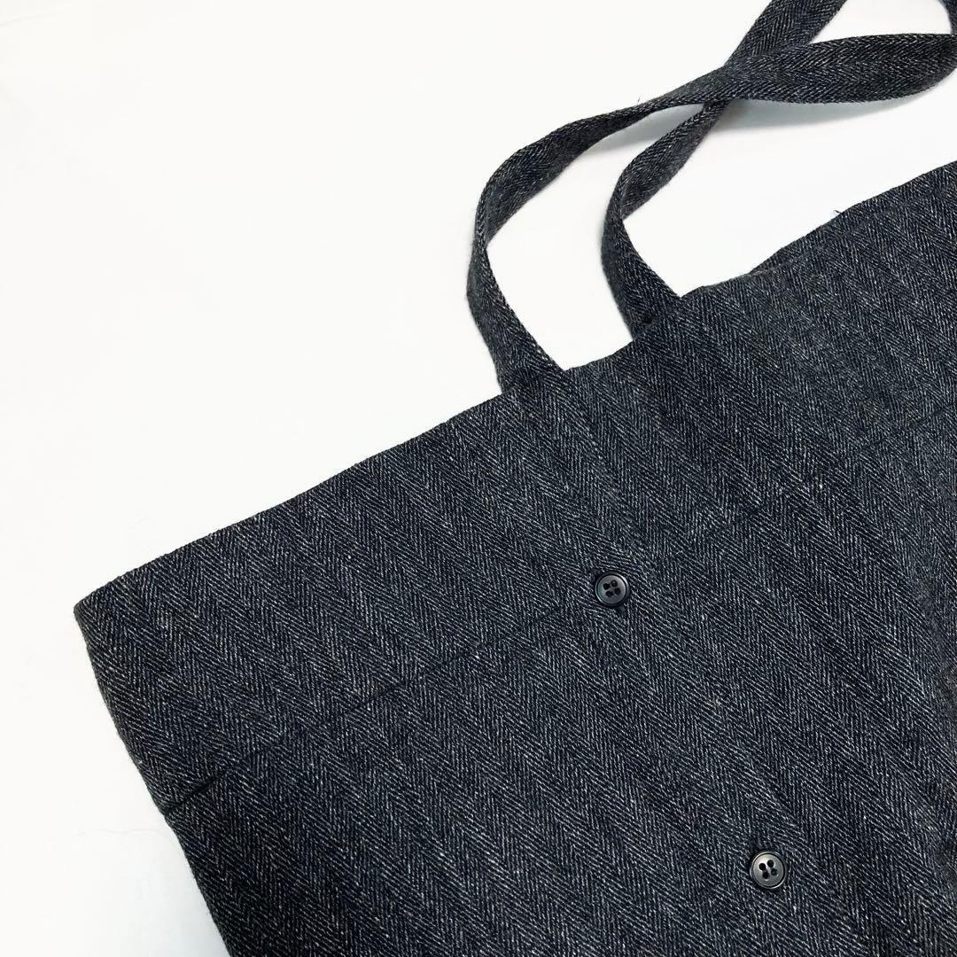 LIMI feu リミフゥHerringbone Skirt チャコール2