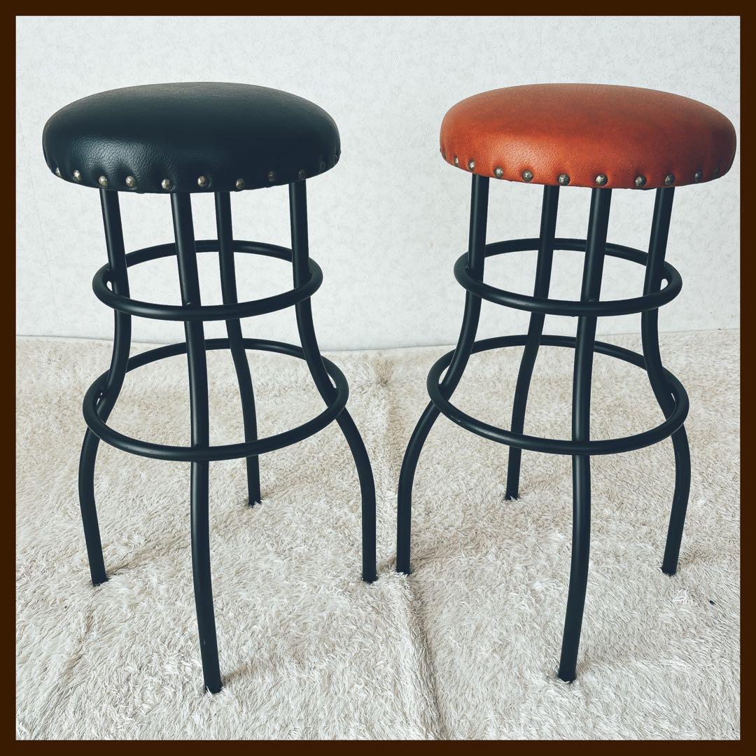 HinO様リクエスト品 2脚セット】ブルノ ハイツール カウンター チェア チ