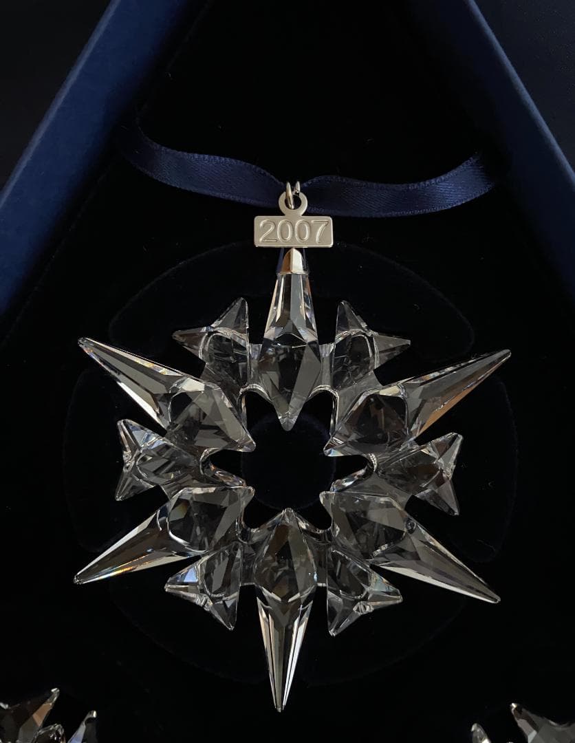 スワロフスキー 2007年 限定 クリスマス オーナメント セット
