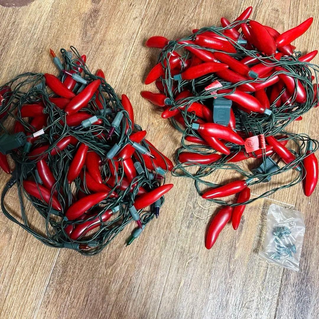 とうがらし　電飾