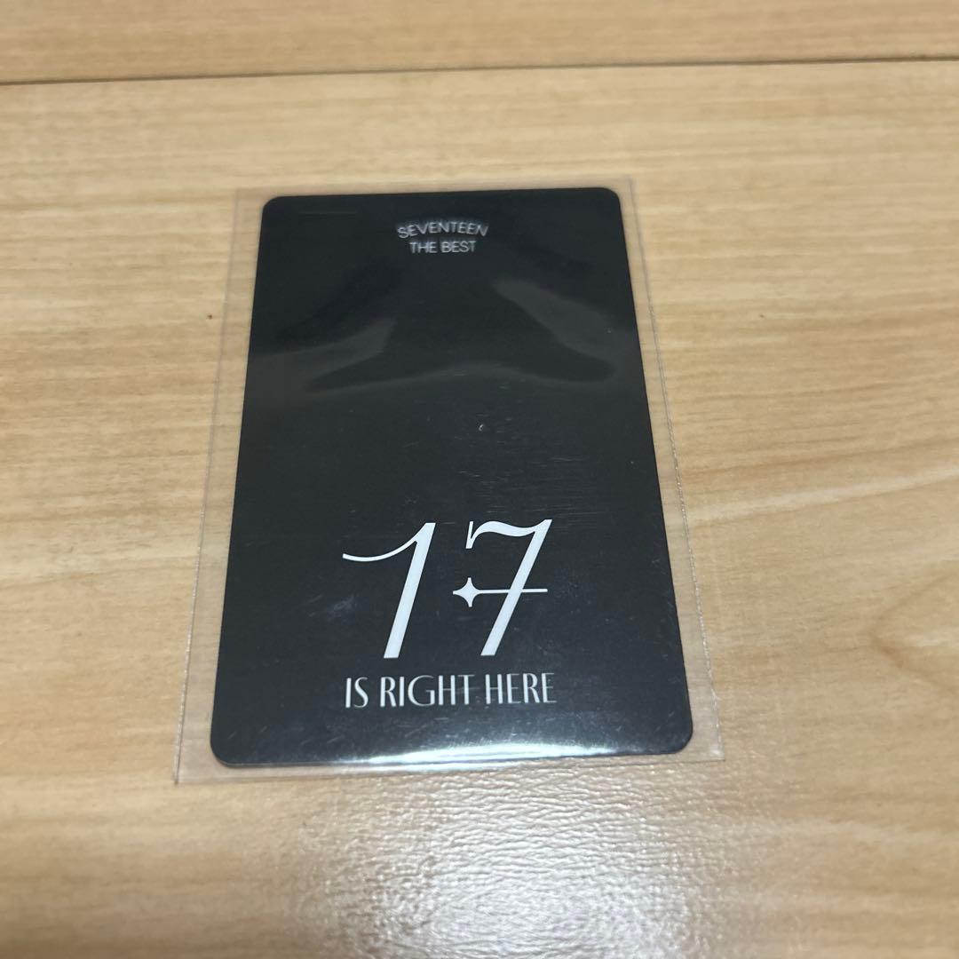 SEVENTEEN セブチ ジョンハン トレカ thanksキャンペーン