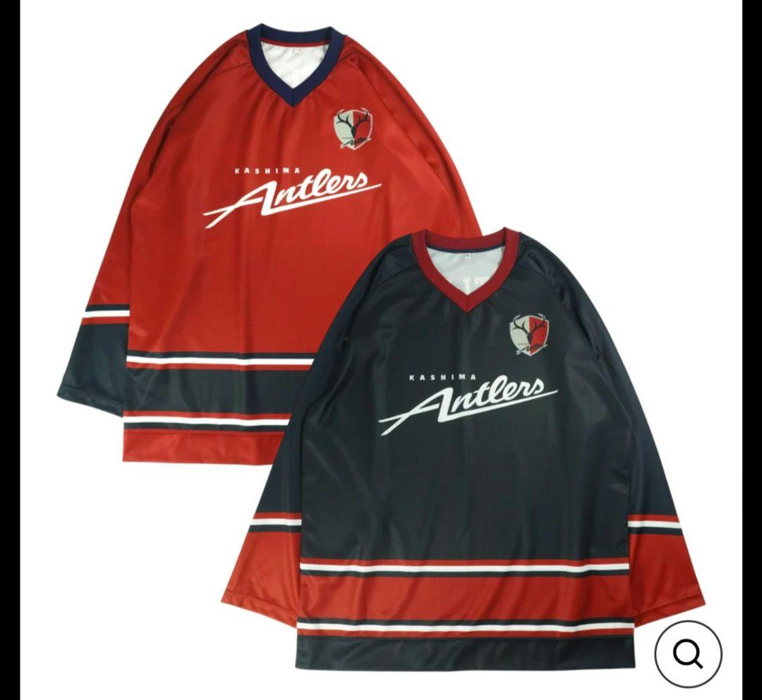 鹿島アントラーズ 鈴木優磨 受注生産ホッケーシャツ Lサイズ