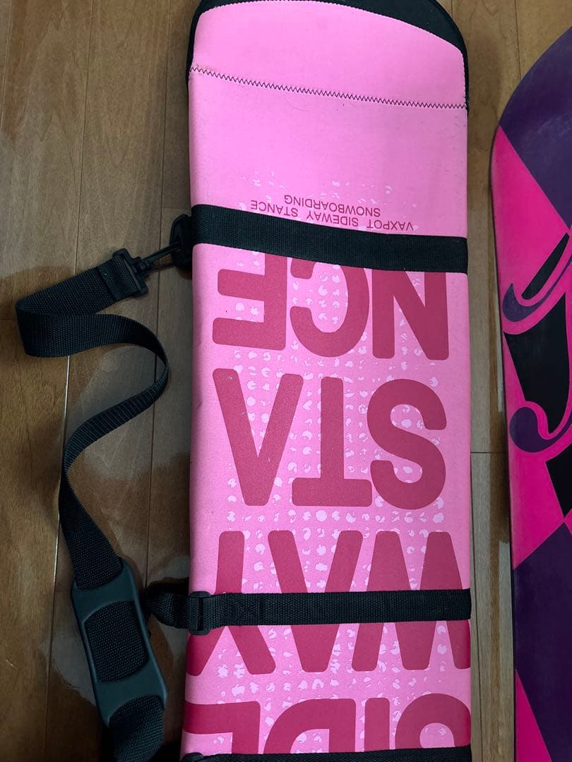 激安【レディーススノーボード3点セット】ボード＋ビンディング+ボードカバー