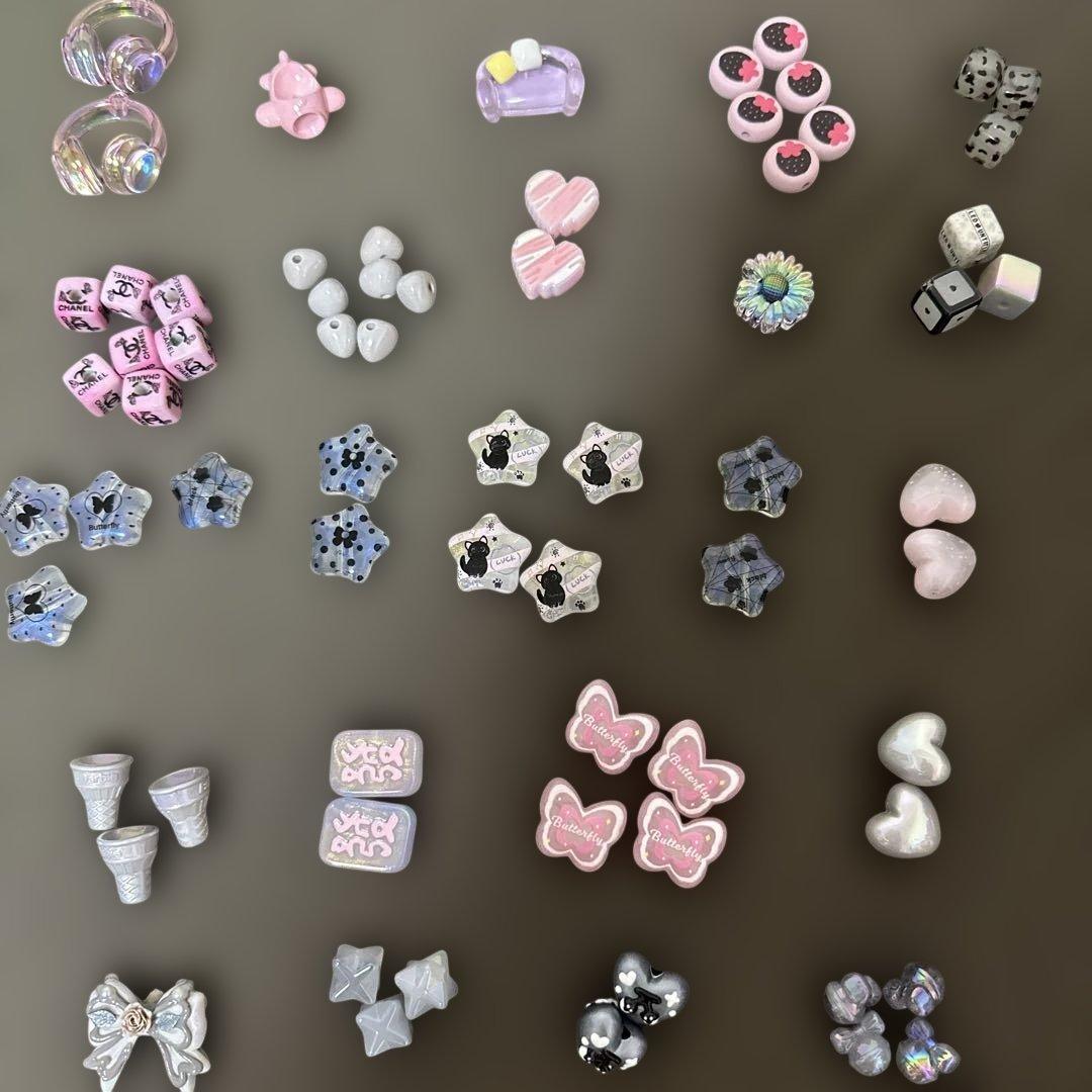 ハンドメイド資材 カスタムビーズ