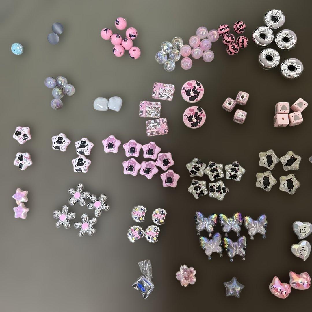 ハンドメイド資材 カスタムビーズ