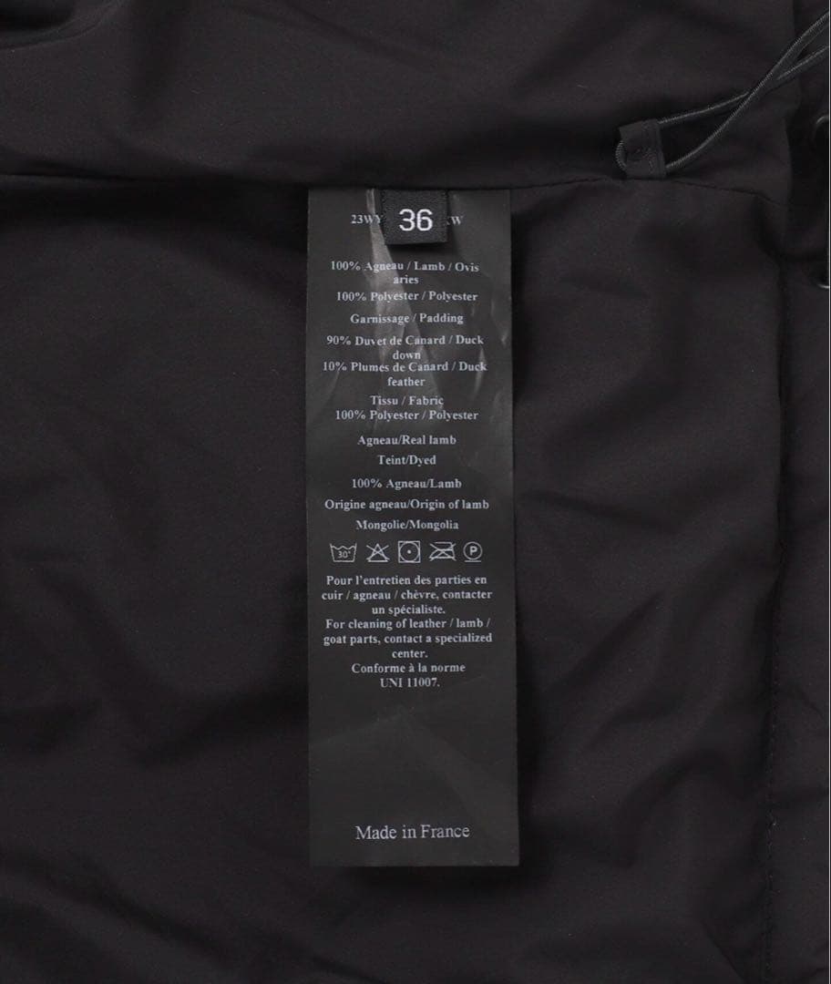 【イヴ サロモン】OVERSIZED DOWN JACKET (3WAY)