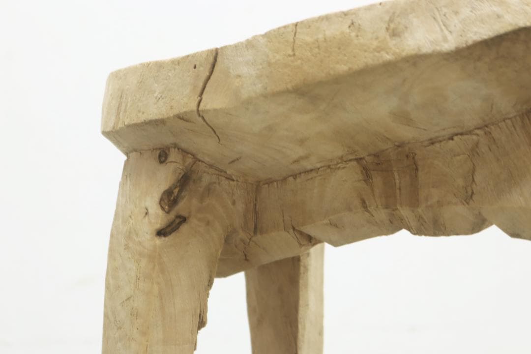 ロビ族 ブルキナファソ 無垢材 スツール 花台 展示台 プリミティブ アフリカ