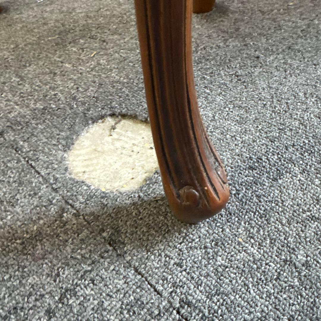 イタリア製 大理石天板 猫脚 コンソール　 花台　テーブル　ナイトテーブル