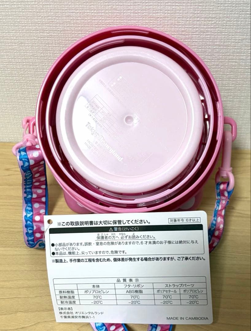 【新品】ポップコーンバケット ミニー パルパルーザ ミニパル スーベニア ポプバ