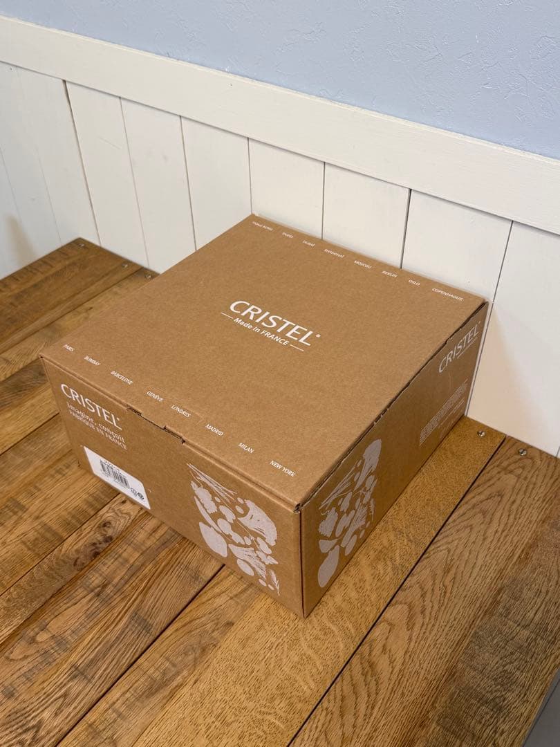 新品 CRISTEL グラフィット 両手深鍋 G 24cm F24GK