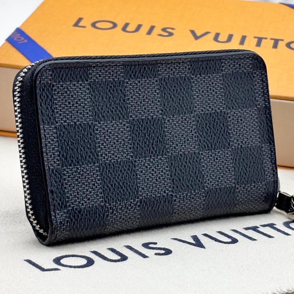 【極美品・IC搭載】ルイヴィトン　ダミエグラフィット　ジッピーパース