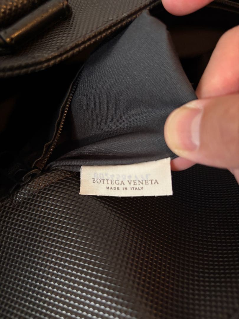 ボッテガヴェネタ　マルコポーロ　PVC 黒トートバッグ
