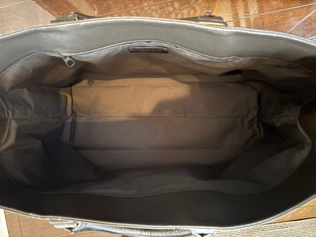 ボッテガヴェネタ　マルコポーロ　PVC 黒トートバッグ