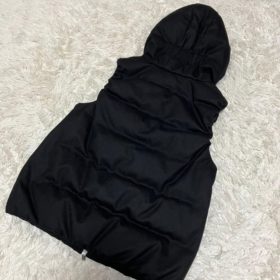 【美品】theory luxe セオリーリュクス ウール ダウンベスト ブラック