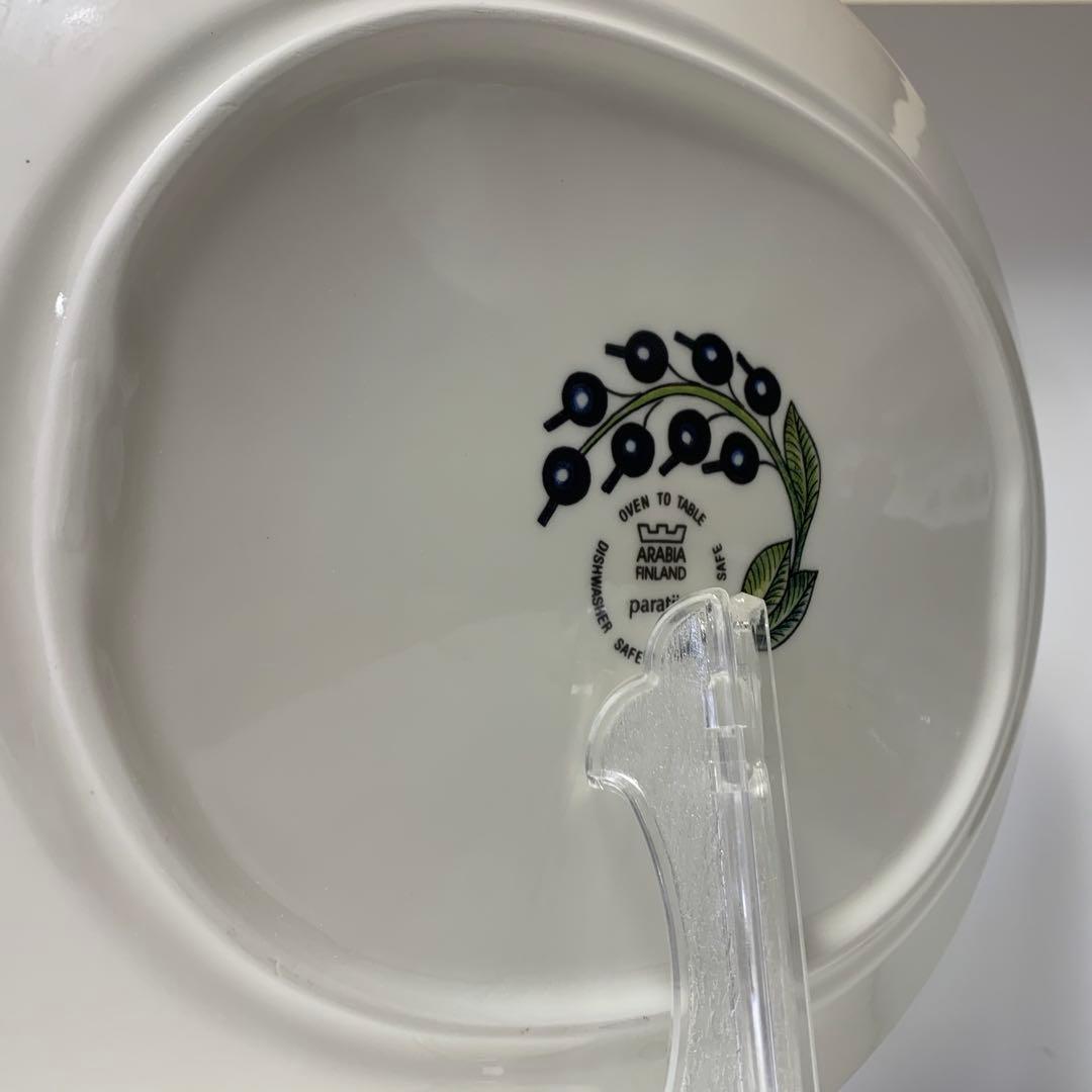 【美品】ARABIA アラビア パラティッシ オーバルプレート 36cm 大皿