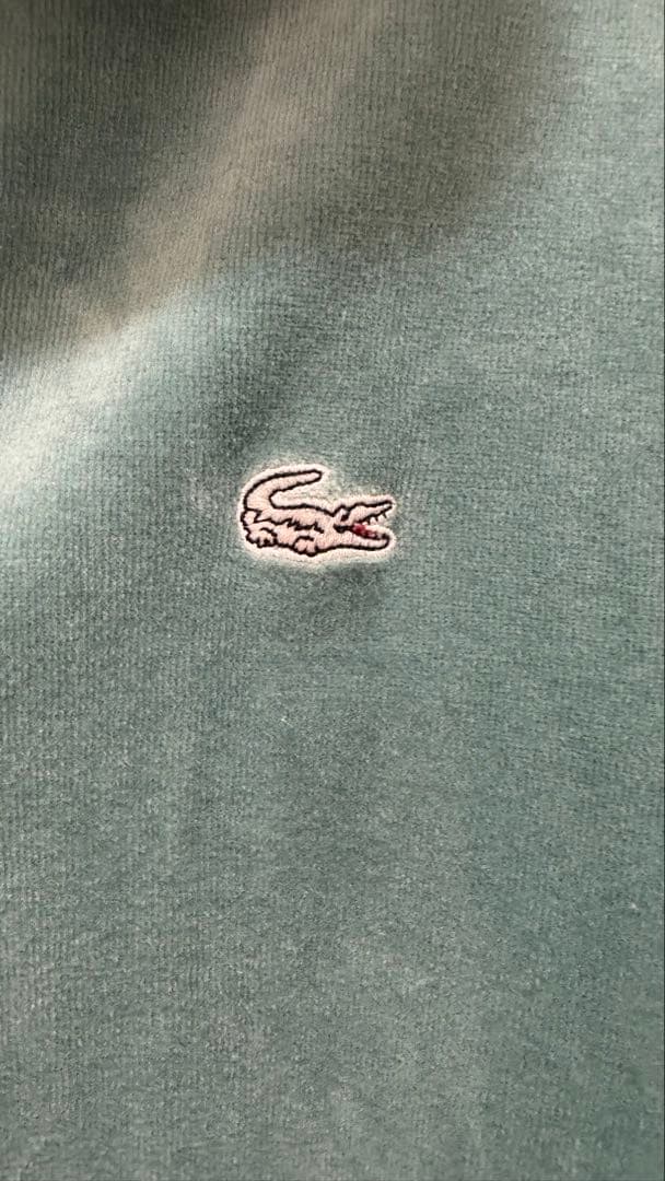 し*ん様 希少 LACOSTE ラコステ 銀ロゴトラックジャケット