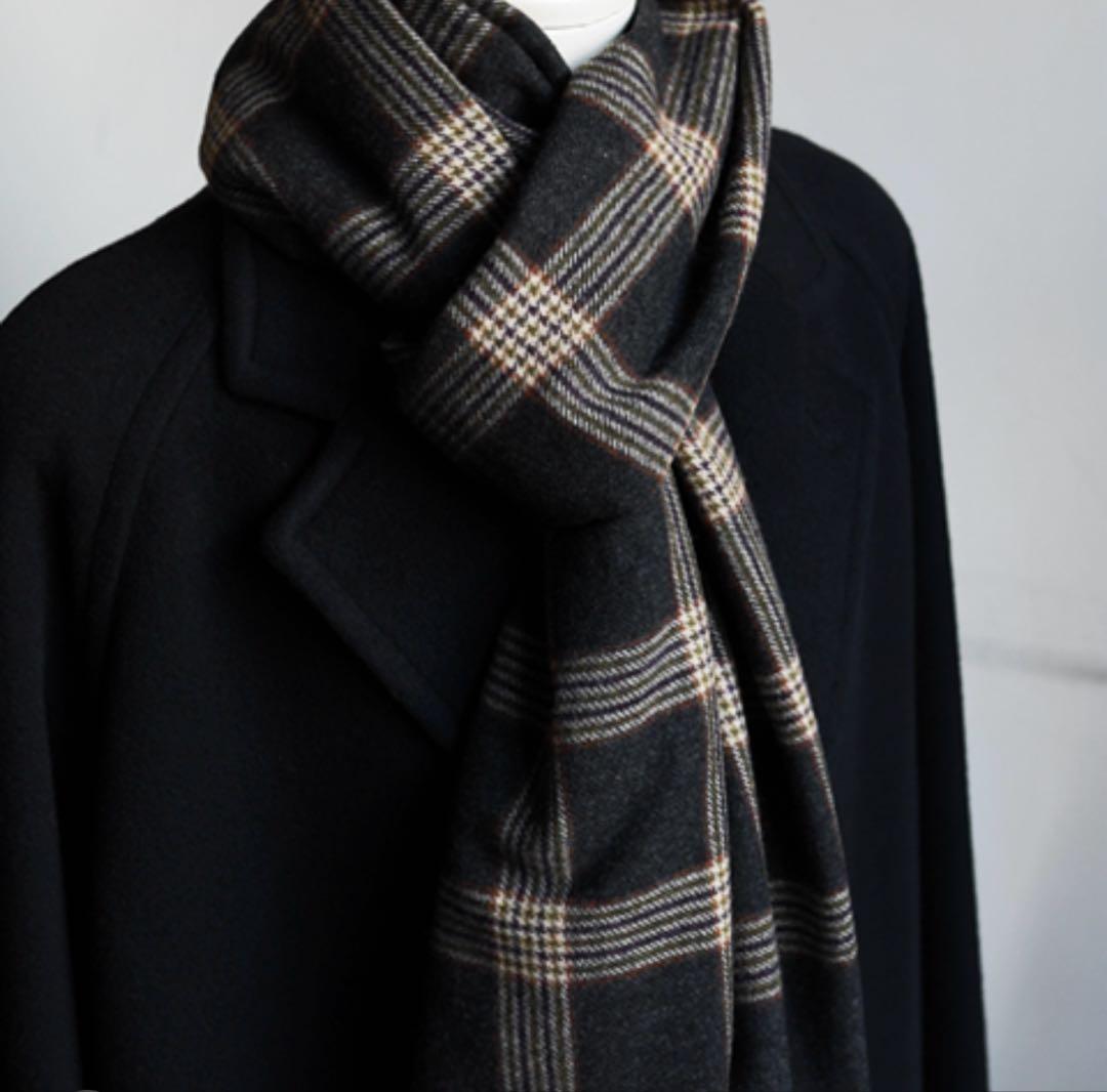 美品Joshua Ellis ジョシュアエリス エスコリアル マフラー ストール