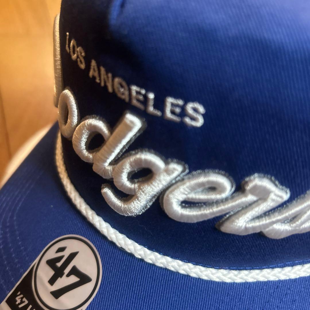 Dodgers キャップ ’47 HITCH ロサンゼルス・ ドジャース ロープ