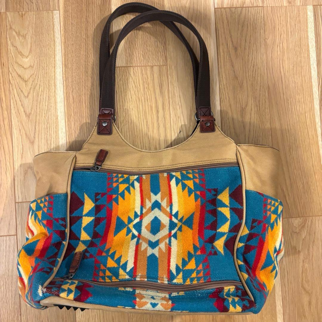 PENDLETON ウール模様 トートバッグ