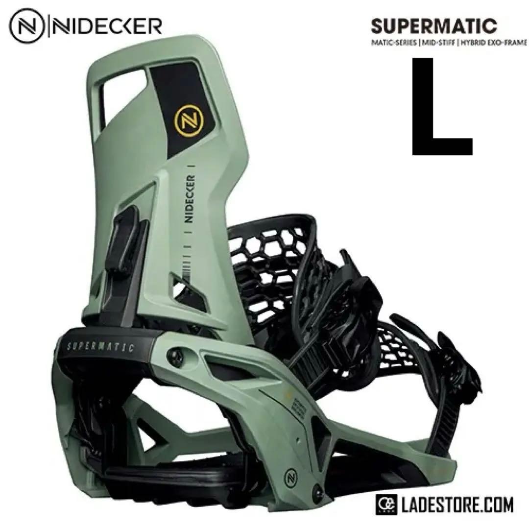 NIDECKER SUPERMATIC ビンディング スノーボード L