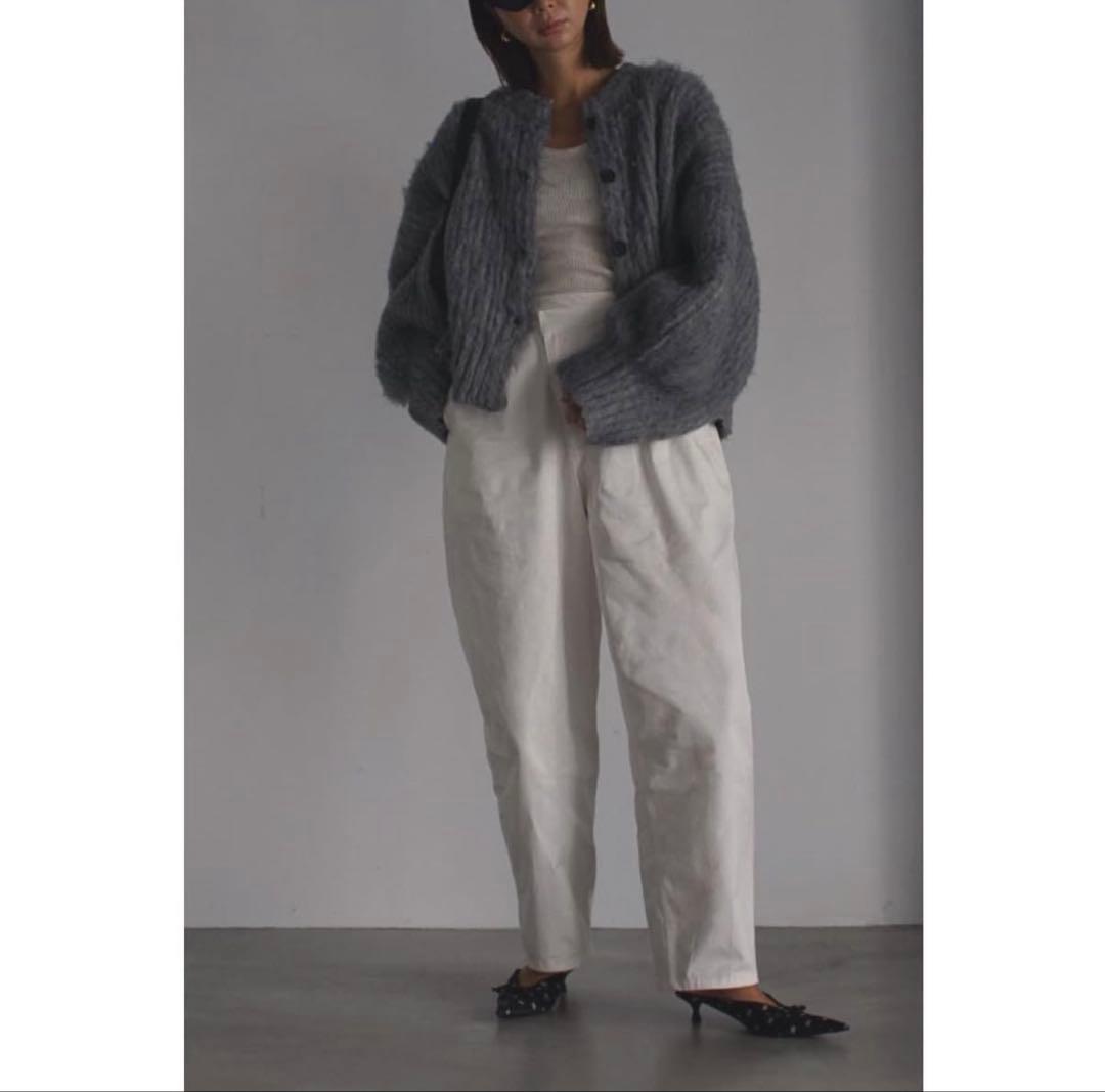 トップス Mohair Like Knit Cardigan