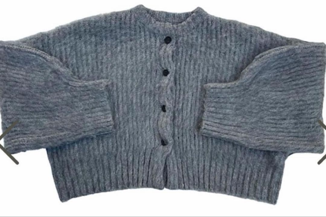 トップス Mohair Like Knit Cardigan