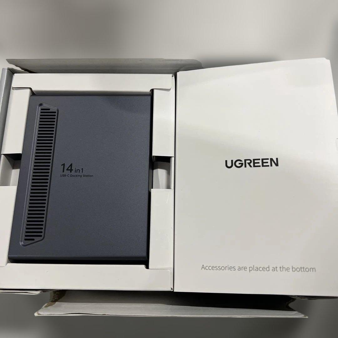 分配器・切替器 UGREEN 14-in-1 USB-C Docking Station